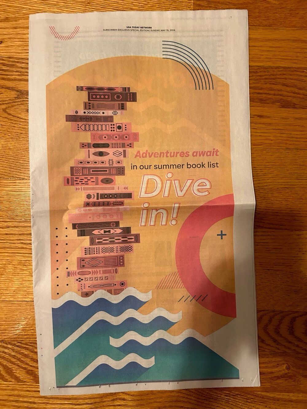 Dive in 5/19/24 newspaper summer reading